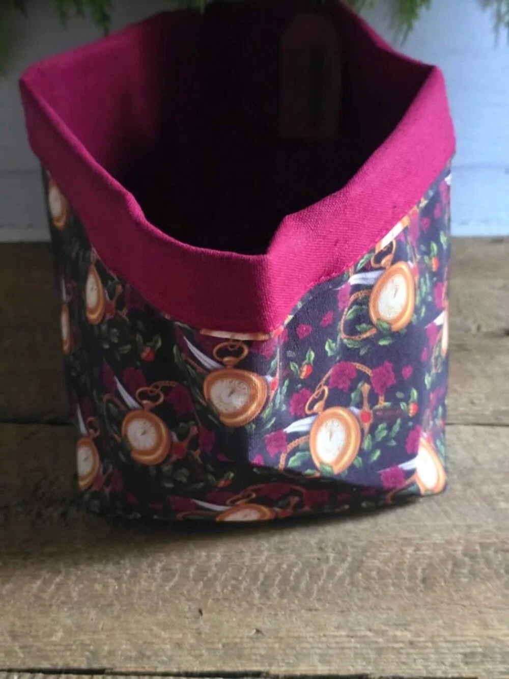 New Fairyloot Only a Monster by Vanessa Lyn Colorful Canvas Basket